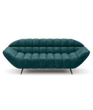 Sofa GAPPA 3 osobowa wolnostojąca w tkaninie MONOLITH 37 WERSAL