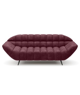 Sofa GAPPA 3 osobowa wolnostojąca w tkaninie MONOLITH 69 WERSAL