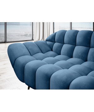 Sofa GAPPA 3 osobowa wolnostojąca w tkaninie MONOLITH 77 WERSAL