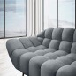 Sofa GAPPA 3 osobowa wolnostojąca w tkaninie MONOLITH 85 WERSAL