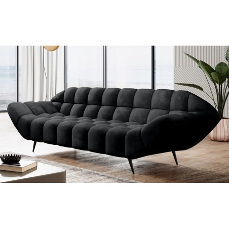 Sofa GAPPA 3 osobowa wolnostojąca w tkaninie MONOLITH 97 WERSAL