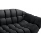 Sofa GAPPA 3 osobowa wolnostojąca w tkaninie MONOLITH 97 WERSAL
