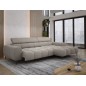Narożnik PLAZA MINI Prawostronny w tkaninie Promocyjnej APHRODITE 04 WERSAL