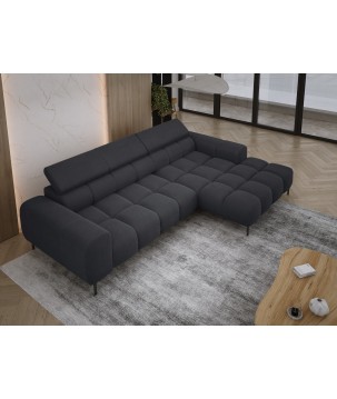 Narożnik PLAZA MINI Prawostronny w tkaninie Promocyjnej APHRODITE 23 WERSAL