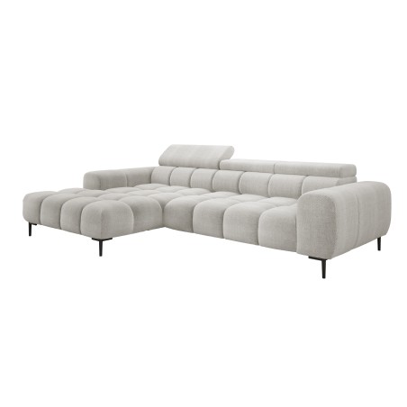 Narożnik PLAZA MINI Lewostronny w tkaninie EDEN 01 WERSAL