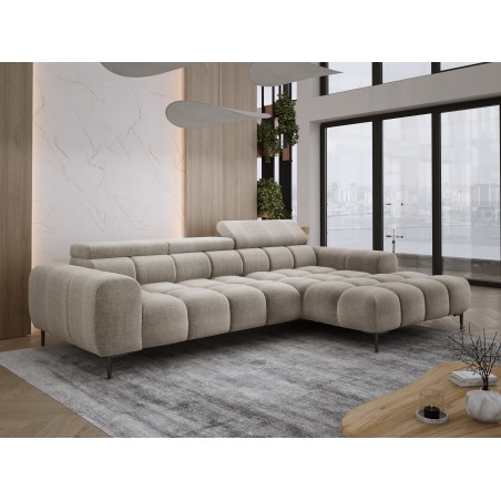 Narożnik PLAZA MINI Prawostronny w tkaninie EDEN 04 WERSAL