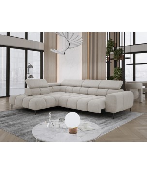 Narożnik PLAZA L Lewostronny w tkaninie CLOUD 03 WERSAL