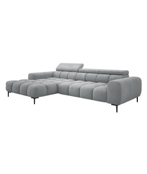 Narożnik PLAZA MINI Lewostronny w tkaninie CLOUD 81 WERSAL