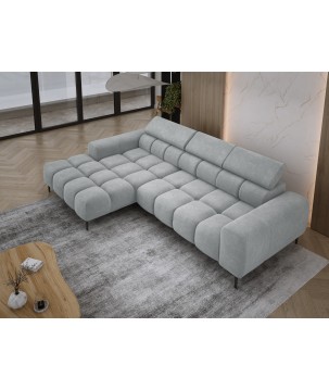 Narożnik PLAZA MINI Lewostronny w tkaninie CLOUD 81 WERSAL