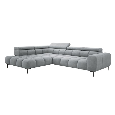 Narożnik PLAZA L Lewostronny w tkaninie CLOUD 81 WERSAL