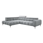 Narożnik PLAZA L Lewostronny w tkaninie CLOUD 81 WERSAL