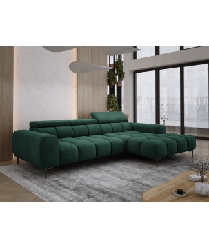 Narożnik PLAZA MINI Prawostronny w tkaninie CLOUD 39 WERSAL