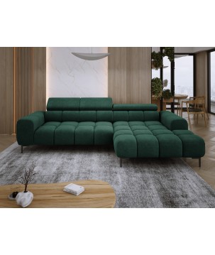 Narożnik PLAZA MINI Prawostronny w tkaninie CLOUD 39 WERSAL