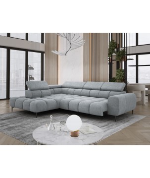 Narożnik PLAZA L Lewostronny w tkaninie CLOUD 81 WERSAL