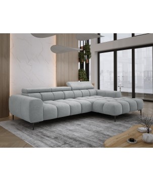 Narożnik PLAZA MINI Prawostronny w tkaninie CLOUD 81 WERSAL