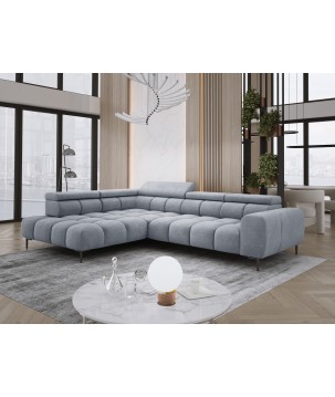Narożnik PLAZA L Lewostronny w tkaninie CLOUD 82 WERSAL