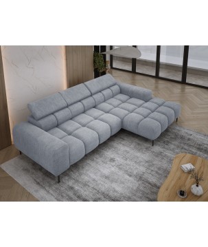 Narożnik PLAZA MINI Prawostronny w tkaninie CLOUD 82 WERSAL