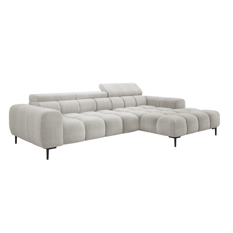 Narożnik PLAZA MINI Prawostronny w tkaninie EDEN 01 WERSAL