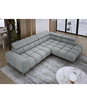 Narożnik PLAZA L Prawostronny w tkaninie CLOUD 81 WERSAL