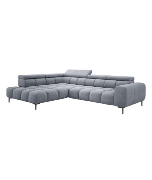 Narożnik PLAZA L Lewostronny w tkaninie CLOUD 82 WERSAL