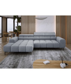 Narożnik PLAZA MINI Lewostronny w tkaninie CLOUD 82 WERSAL