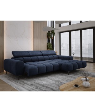 Narożnik PLAZA MINI Prawostronny w tkaninie CLOUD 79 WERSAL