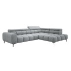 Narożnik PLAZA L Prawostronny w tkaninie CLOUD 81 WERSAL