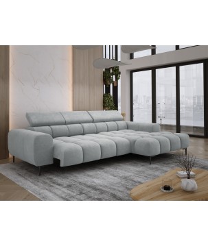 Narożnik PLAZA MINI Prawostronny w tkaninie CLOUD 81 WERSAL