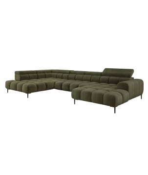 Narożnik PLAZA XL Lewostronny Tkanina EDEN 12 WERSAL
