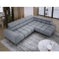 Narożnik PLAZA L Prawostronny w tkaninie CLOUD 82 WERSAL
