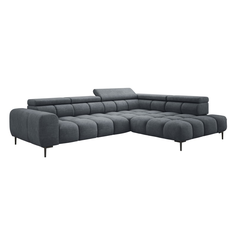 Narożnik PLAZA L Prawostronny w tkaninie CLOUD 97 WERSAL
