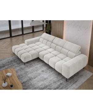 Narożnik PLAZA MINI Lewostronny w tkaninie EDEN 01 WERSAL