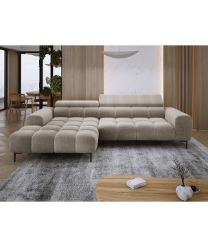 Narożnik PLAZA MINI Lewostronny w tkaninie EDEN 04 WERSAL
