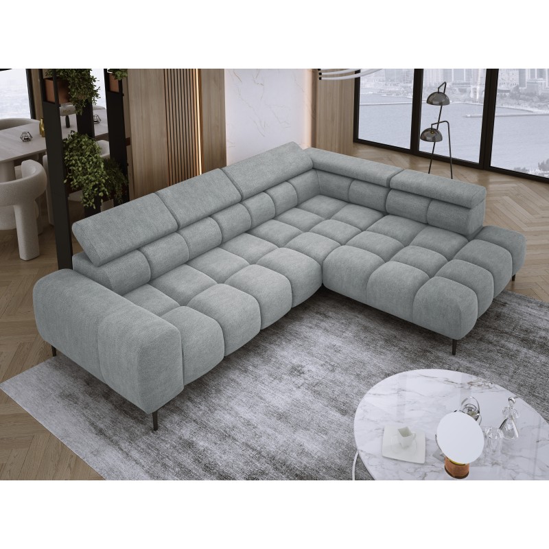 Narożnik PLAZA L Prawostronny w tkaninie CLOUD 81 WERSAL