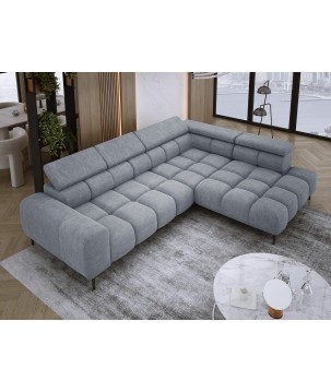 Narożnik PLAZA L Prawostronny w tkaninie CLOUD 82 WERSAL