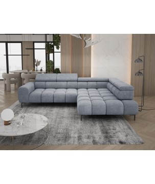 Narożnik PLAZA L Prawostronny w tkaninie CLOUD 82 WERSAL