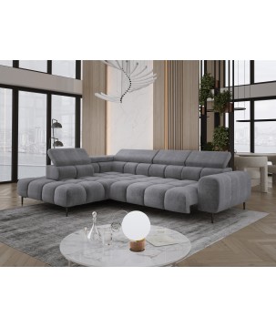 Narożnik PLAZA L Lewostronny w tkaninie EDEN 20 WERSAL