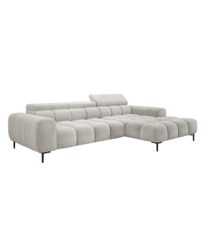 Narożnik PLAZA MINI Lewostronny w tkaninie EDEN 01 WERSAL