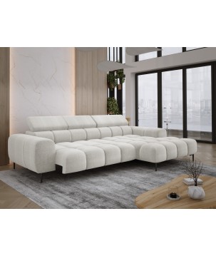 Narożnik PLAZA MINI Lewostronny w tkaninie EDEN 01 WERSAL