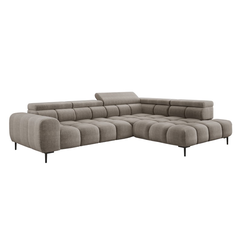 Narożnik PLAZA L Prawostronny w tkaninie EDEN 04 WERSAL