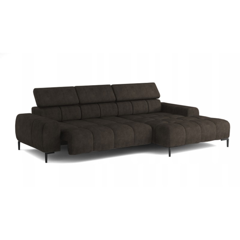 Narożnik PLAZA Mini Prawostronny w tkaninie Salvador 04 WERSAL
