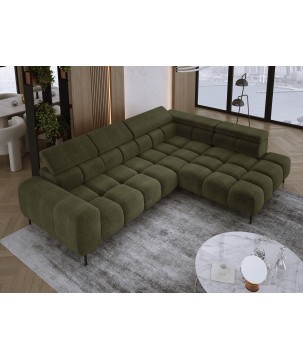 Narożnik PLAZA L Prawostronny w tkaninie EDEN 12 WERSAL