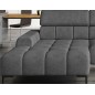 Narożnik PLAZA Mini Prawostronny w tkaninie Salvador 15 WERSAL