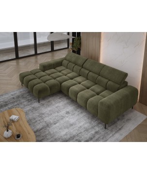Narożnik PLAZA MINI Lewostronny w tkaninie EDEN 12 WERSAL