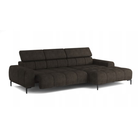 Narożnik PLAZA Mini Prawostronny w tkaninie Salvador 04 WERSAL