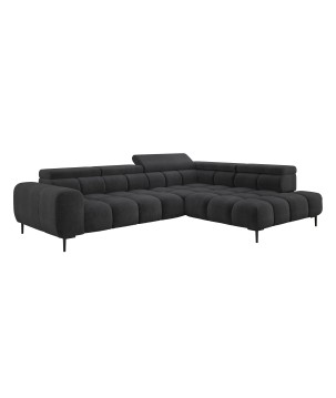 Narożnik PLAZA L Prawostronny w tkaninie EDEN 21 WERSAL