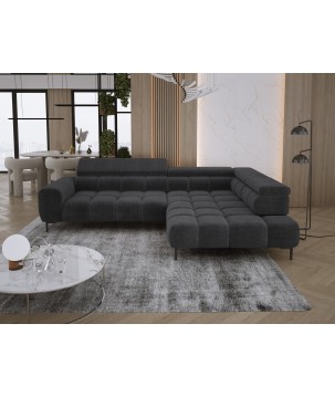 Narożnik PLAZA L Prawostronny w tkaninie EDEN 21 WERSAL