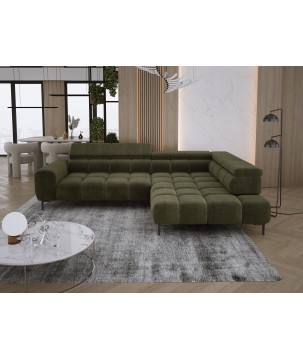 Narożnik PLAZA L Prawostronny w tkaninie EDEN 12 WERSAL
