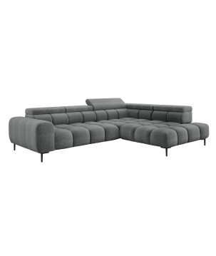 Narożnik PLAZA L Prawostronny w tkaninie EDEN 18 WERSAL