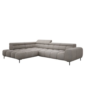 Narożnik PLAZA L Lewostronny w tkaninie Promocyjnej APHRODITE 04 WERSAL